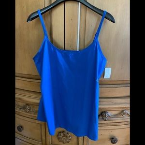 Christopher & Banks cobalt blue camisole w/ tags M